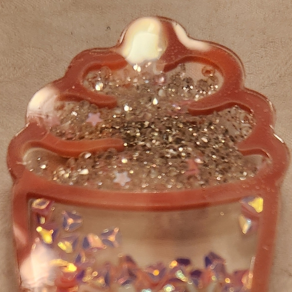Pink Dessert Rhinestone Brooch Pin - Picture 3 of 7